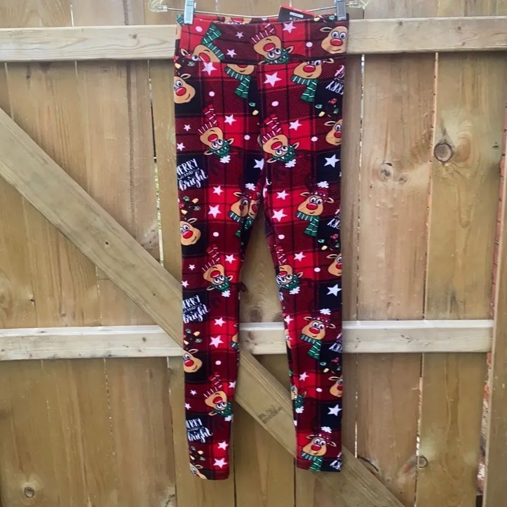 Holiday leggings sz. S